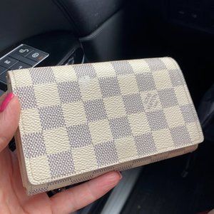 Louis Vuitton Damier Azur Portefeuille Tresor